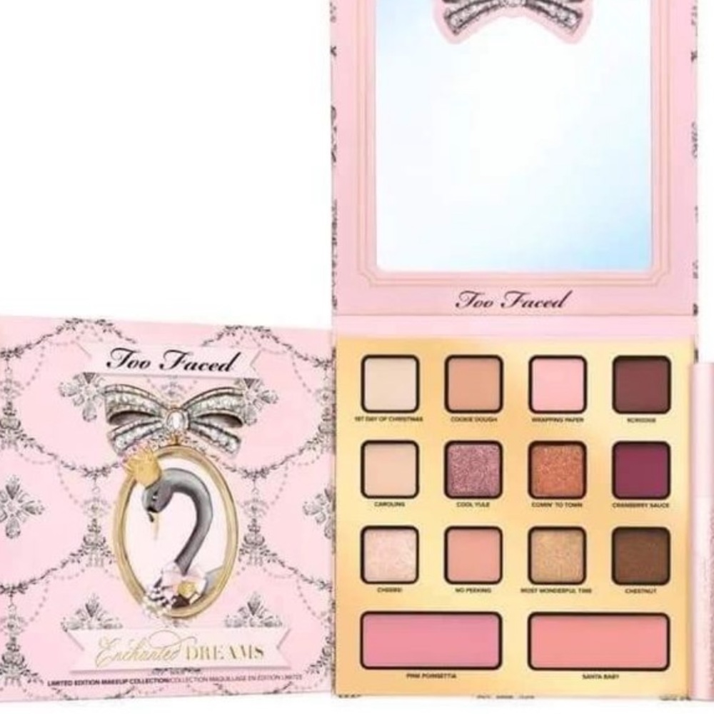Too faced Black Swan eyeshadow & blush palette